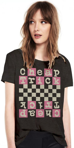 Cheap Trick Checkerboard Black